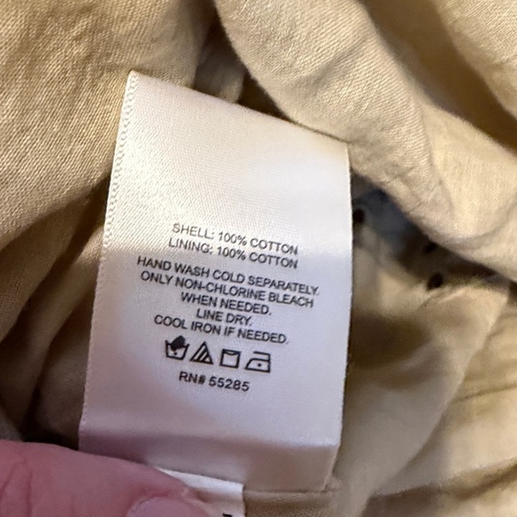 Express women’s 14 large skirt mini light sage green  Eyelet tiered boho basic - Picture 6 of 7